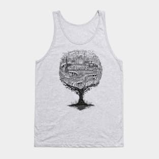 Journey around the World Tank Top